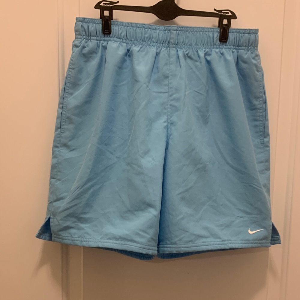 NWOT Nike Men's Sky Blue Athletic Shorts